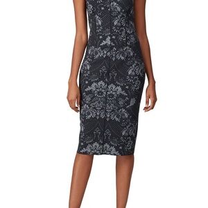 Chiara Boni Strapless Black and Gray Dress